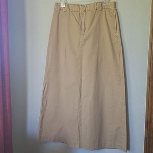 Women's Gap Khaki Skirt